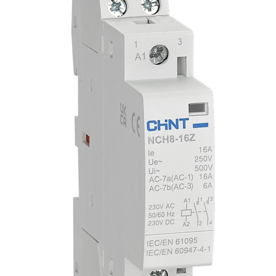CONTACTEUR ICT 1NO+1NF 63A SILENCIEUX AC220-240V 50/60Hz SERIE NCH8 257448 CHINT