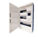 COFFRET ENCASTRE 26 MODULES PORTE FUMEE INGELEC