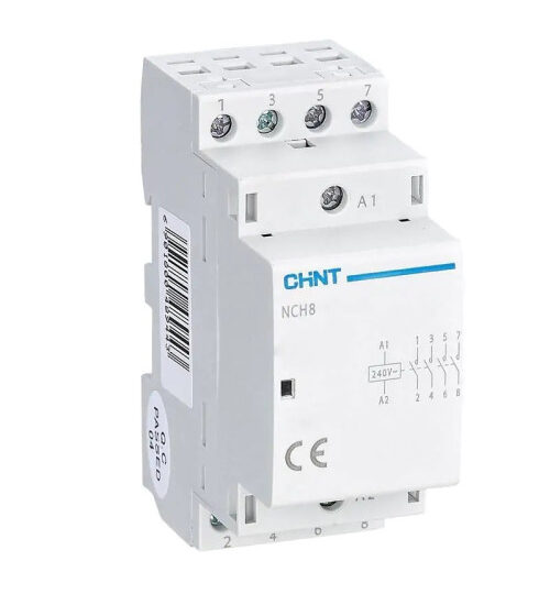 CONTACTEUR ICT 4NO 63A SILENCIEUX AC220-240V 50/60Hz SERIE NCH8 257514 CHINT