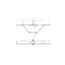 HERSE D'ANCRAGE DOUBLE 1700/70