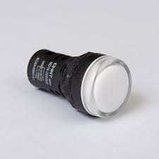 VOYANT LED COMPLET ROND D22 220V BLANC ND16-22DS/4 230V WHT 593085 CHINT