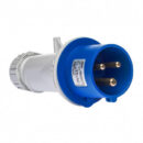 FICHE MALE 2P+T 32A NXTC-332P6h/250V POUR PRISE INDUSTRIELLE IP44 441444 CHINT