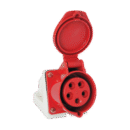 PRISE INDUSTRIELLE APPARENTE 3P+N+T 32A NTC1-532MXS6h/415V IP44 441379 CHINT