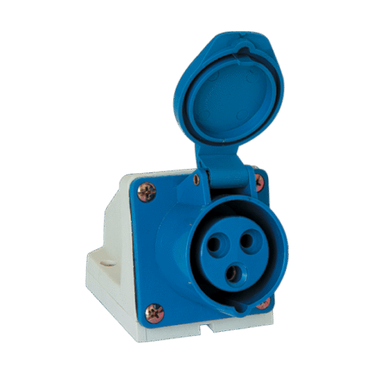 PRISE INDUSTRIELLE APPARENTE 2P+T 16A NTC1-316MXS6h/250VW IP67 441381 CHINT