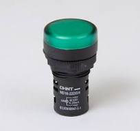 VOYANT LED COMPLET ROND D22 220V VERT ND16-22DS/4 230V GRN 593071 CHINT