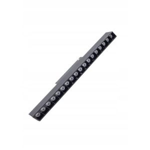 SPOT LED LINÉAIRE SUR RAIL MAGNÉTIQUE 18W 48V NOIR 4000K MDL-MTG18W40-01 MIDEA