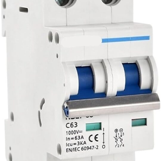 DISJONCTEUR 63A 500VDC 2P SOLAIRE MEGALEC