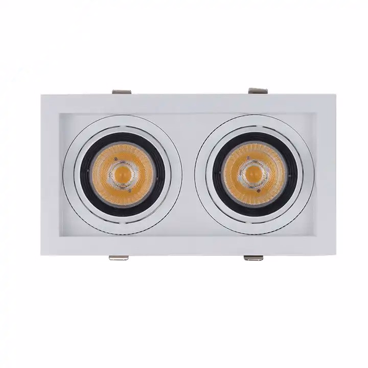 SPOT LED DOUBLE NOIR 2X15W 4000K MDL-GS2D15W MIDEA