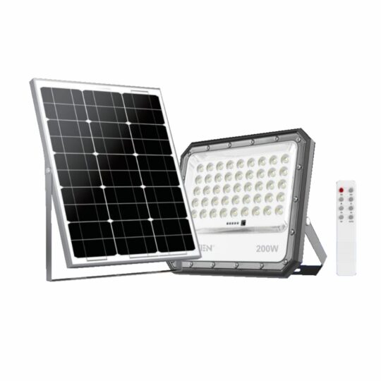 PROJECTEUR SOLAIRE 8W 1300LM + SENSOR PANNEAU INTEGRE MDL-WLS08W65-01 MIDEA