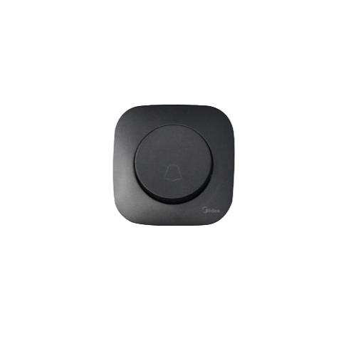 BOUTON POUSSOIR ENCASTRE GRIS EUAKDB-A MIDEA