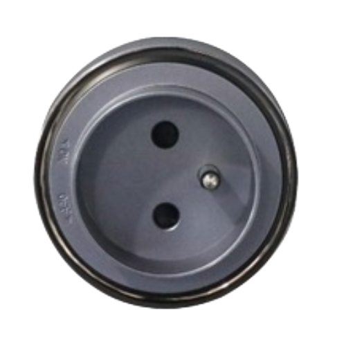 PRISE 2P+T LED SUR RAIL GRIS PTCF03-1A MIDEA