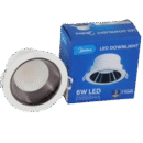 SPOT LED 6W CRI90 BLANC ANTI-GLARE 6500K MDL-DL25R06W65-01B MIDEA