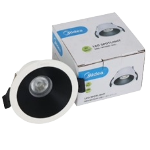 SPOT LED 6W CRI90 SERIE C 6500K MDL-SP06W-02C-6500K MIDEA