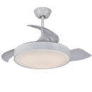 VENTILATEUR 42IN 3 HELICES BLANC - LUMIERE 36W MDL-FWL4271W-01 MIDEA