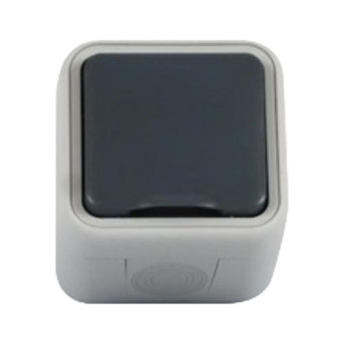 PRISE 2P+T GRIS APPARENT ETANCHE IP55 EUPCF MIDEA