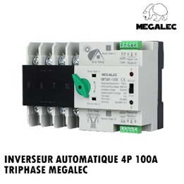 INVERSEUR AUTOMATIQUE 4P 100A TRIPHASE MEGALEC