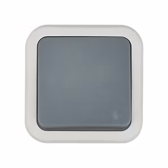 INTERRUPTEUR SVV ETANCHE ENCASTRE GRIS EUPRK12 MIDEA