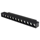 SPOT LED LINÉAIRE SUR RAIL MAGNÉTIQUE 12W 48V NOIR 4000K MDL-MTG12W40-01 MIDEA
