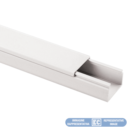 MOULURE 40×17 BARRE DE 2M ECMC4017AB ELETTROCANALI