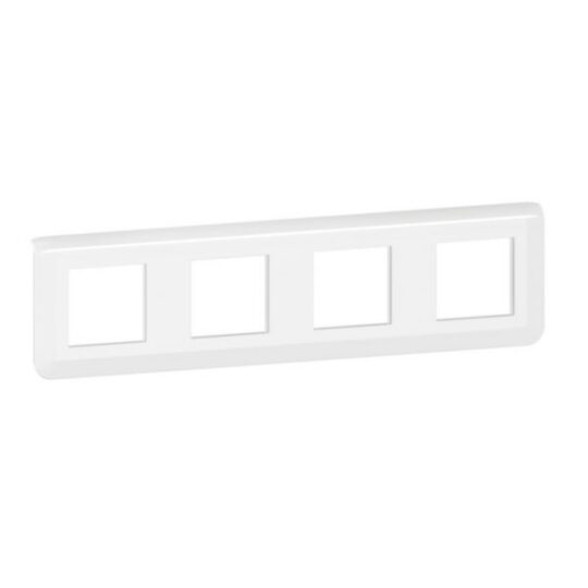 PLAQUE DE FINITION MOSAIC POUR 4X2 MODULES HORIZONTALE BLANC 078808L LEGRAND